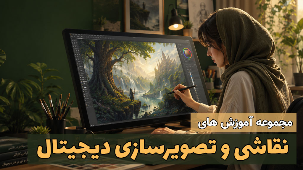 دوره های آموزش نقاشی و تصویرسازی دیجیتال