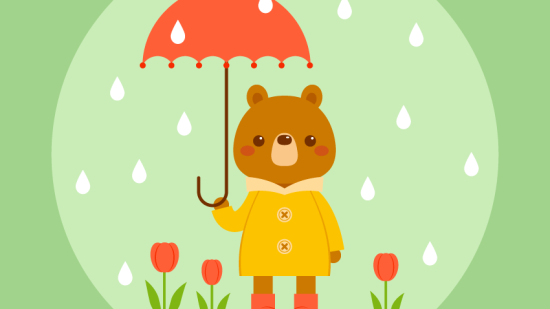 چطور یه خرس بارونی با Illustrator درست کنیم