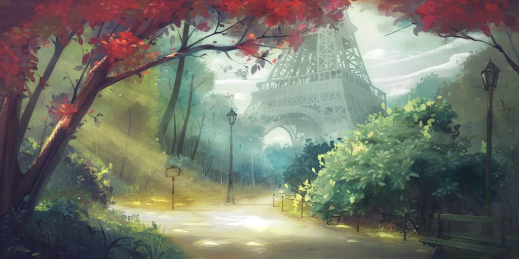 رنگ‌آمیزی و طراحی هنری ژروم پلیسیه