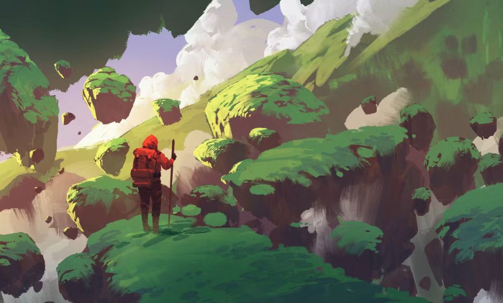 اشیا را لایهلایه روی هم قرار بده تا جلوهای سهبعدی به دست آوری.