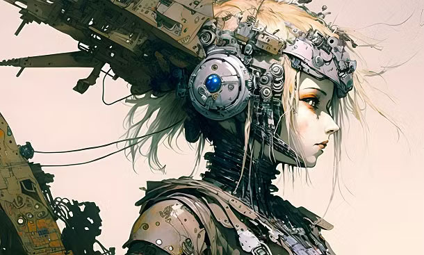 با کنتراست در روشنایی و تیرگی (Value Contrast) بازی کن تا عمق ایجاد شود.